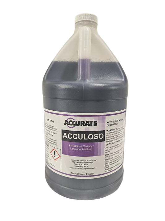 Acculoso All Purpose Cleaner  4  x  1  Gallon Cs.