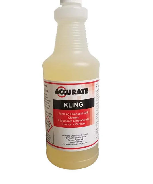 Kling Oven and Grill Cleaner  6 x 32 oz bolltles
