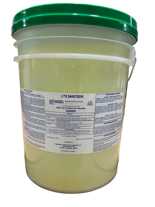 LTS Low Temp Dish Machine Sanitizer   5 Gallon Pail