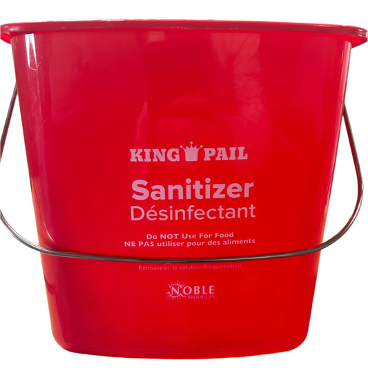 Red Sani Bucket - 4 Quart