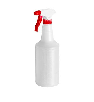 Plastic Spray Bottle, w Trigger   32 oz