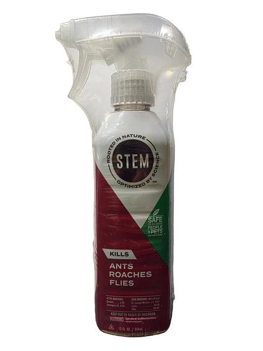 STEM Bug Killer (flies, ants, roaches)  12 oz Spray Bottle